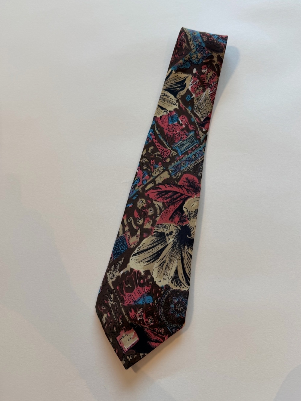 Vintage Gianfranco Floral Novelty Tie